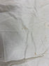 Vintage 1910s White Linen Infant's Dress with Pink and Blue Floral Embroidery
