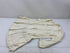 Vintage 1910s White Linen Long-Sleeve Infant's Dress with Floral Details