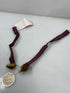 Vintage 1920s Burgundy Garters
