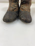 Vintage 1920s Children's Brown Leather Shoes