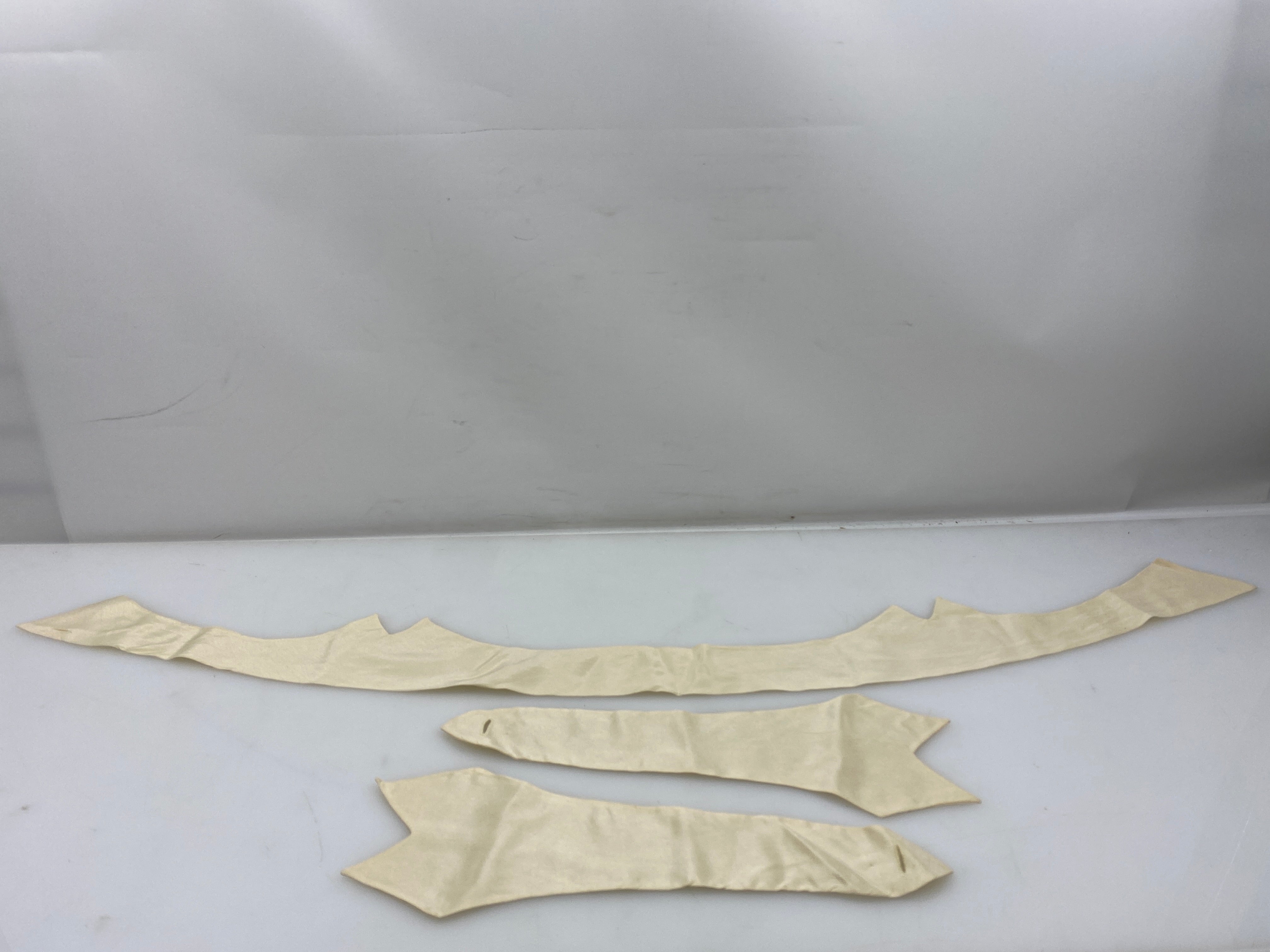 Vintage 1920s Silk Collar and Cuff Set