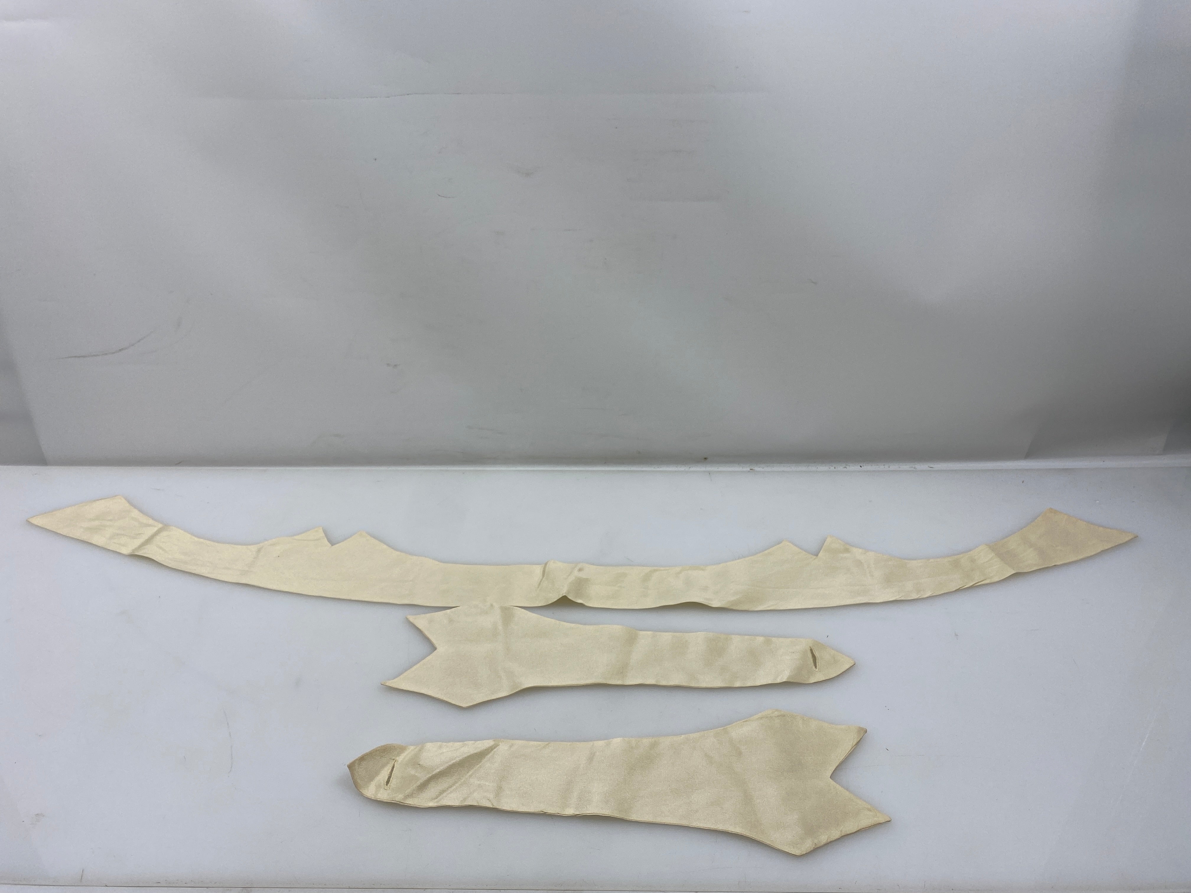 Vintage 1920s Silk Collar and Cuff Set
