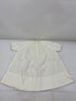 Vintage 1927 "Texas" White Linen Baby's Dress Size 6 Months