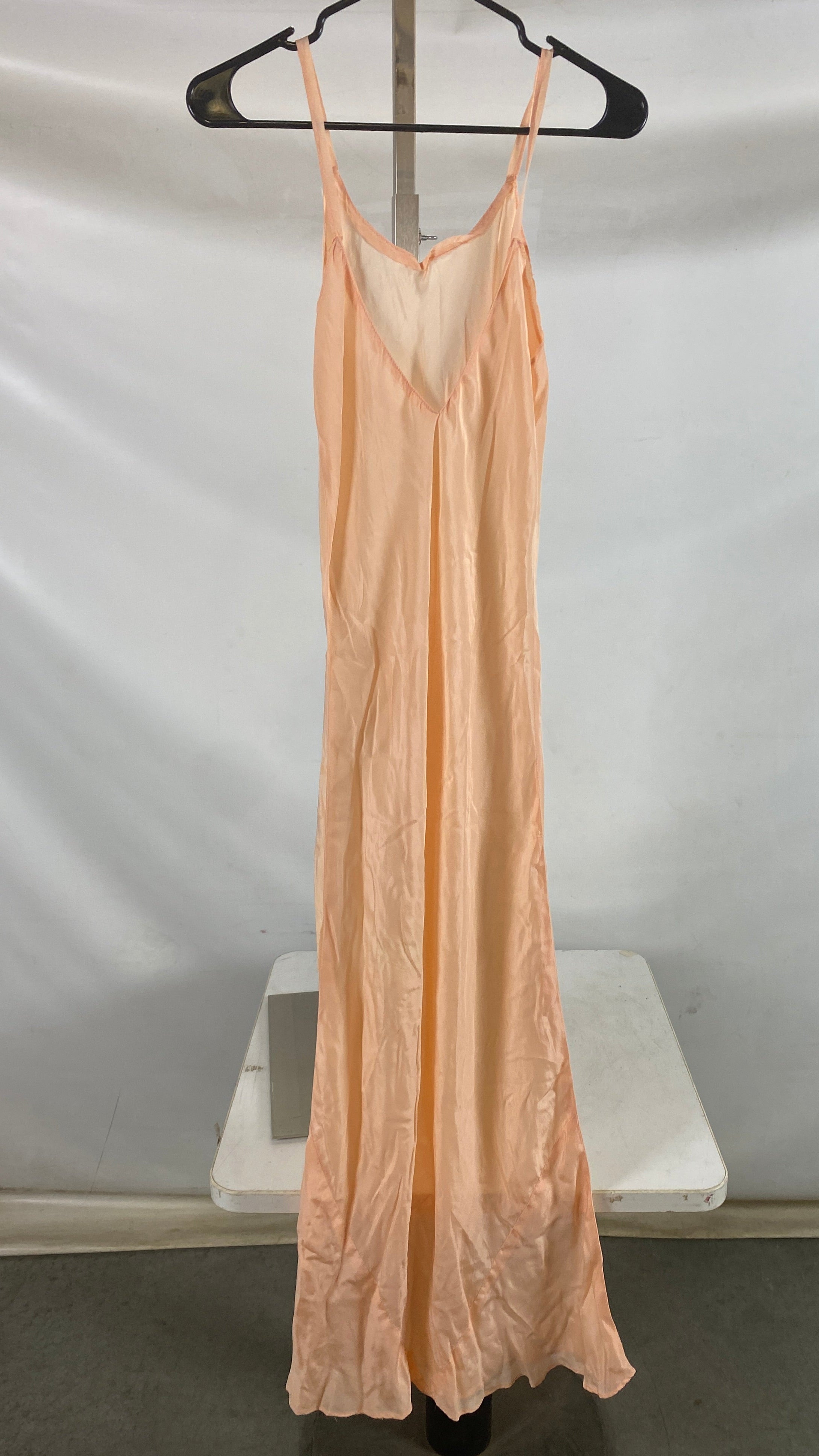 Vintage 1930 Pink Silk Slip