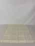Vintage 1930s-1940s White Linen Handkerchief