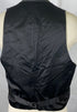 Vintage 1930's Black Vest Men's Size Unknown