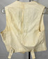 Vintage 1930's White Vest Men's Size Unknown