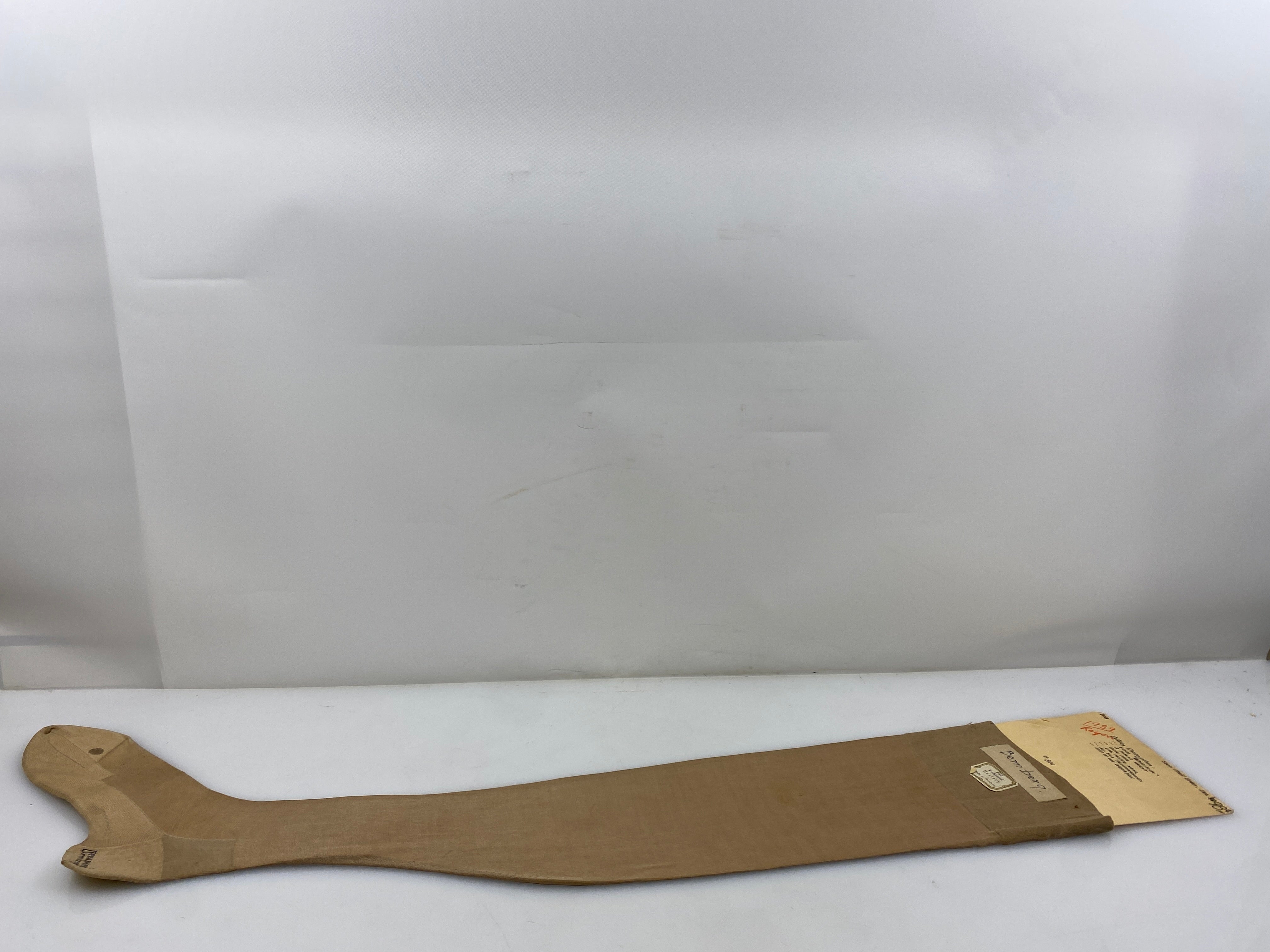 Vintage 1939 Sears Mail Order Rayon Stocking Sample