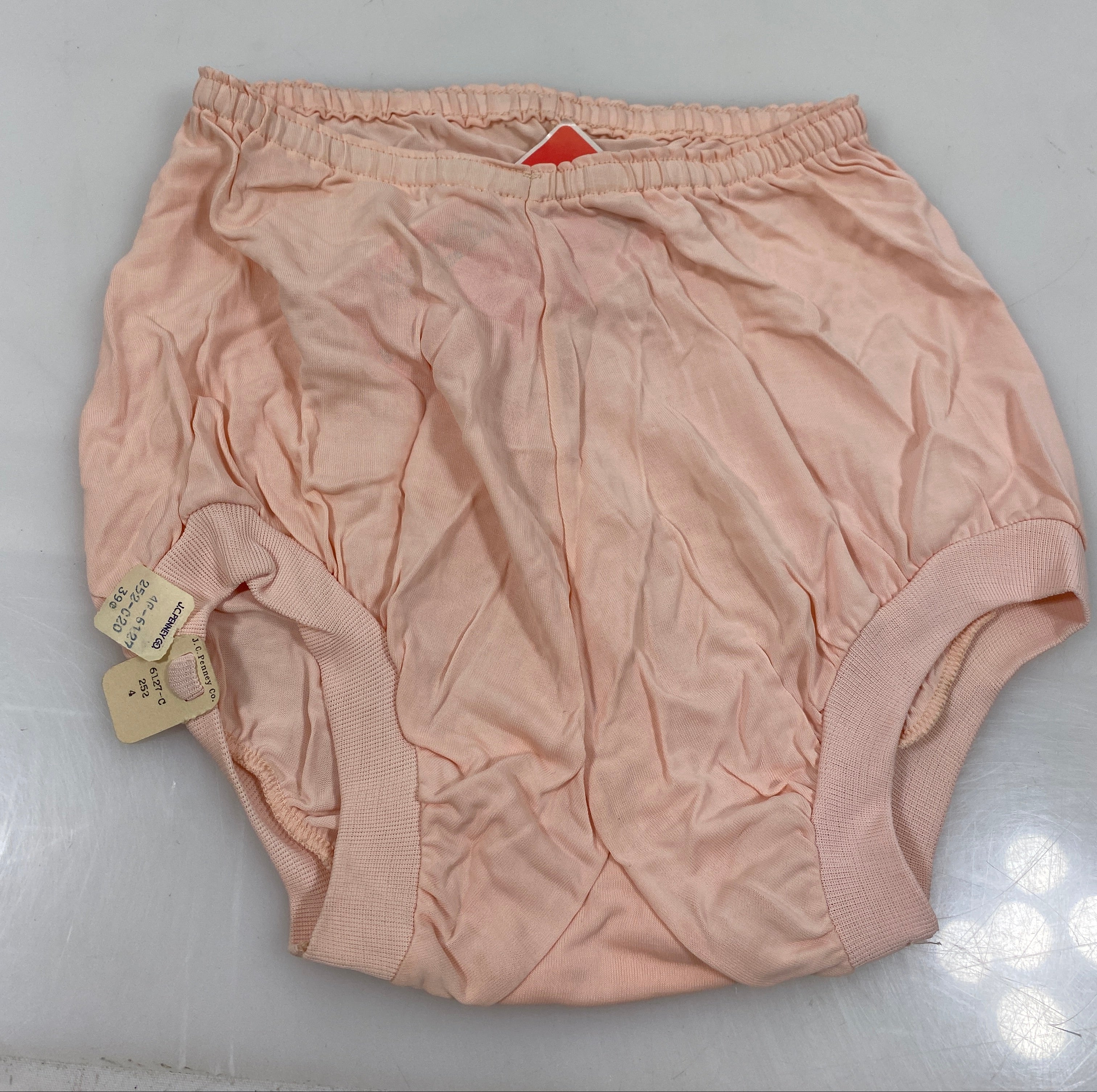 Vintage 1940s "Adonna" Pink Chardonize Underwear Size 4
