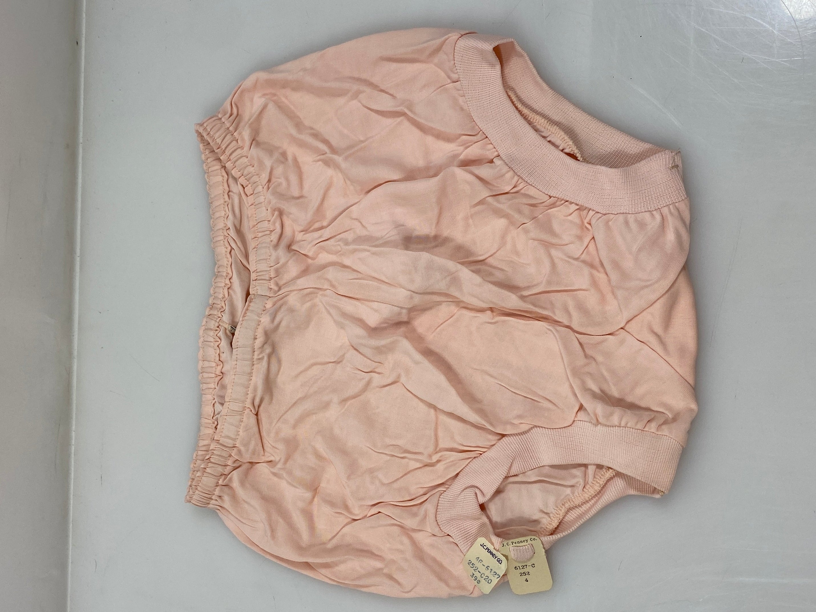Vintage 1940s "Adonna" Pink Chardonize Underwear Size 4