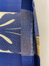 Vintage 1940s Blue Fabric Banner 158x12