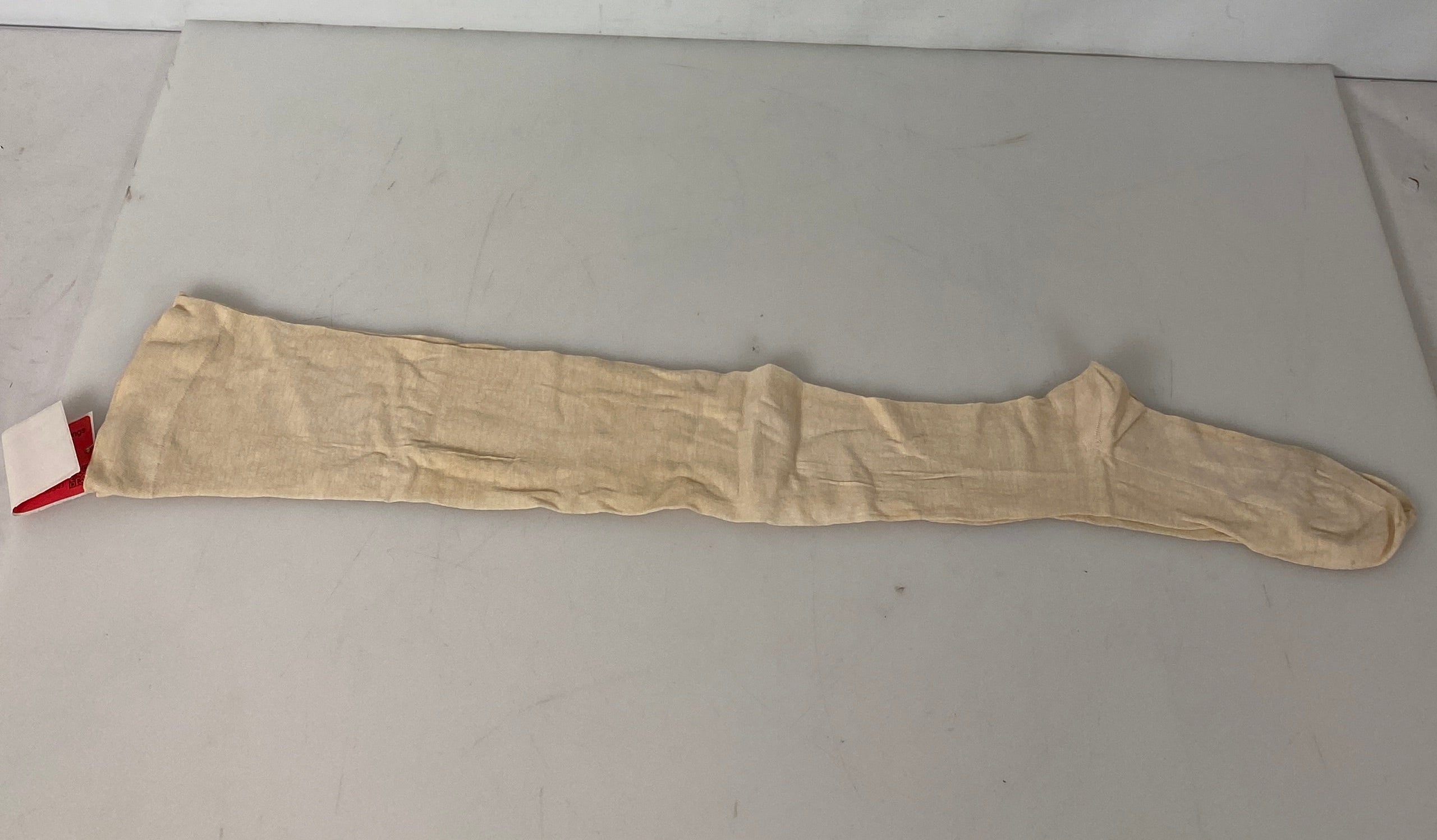 Vintage 1940s Blush Nylon Stockings (2 Pieces)