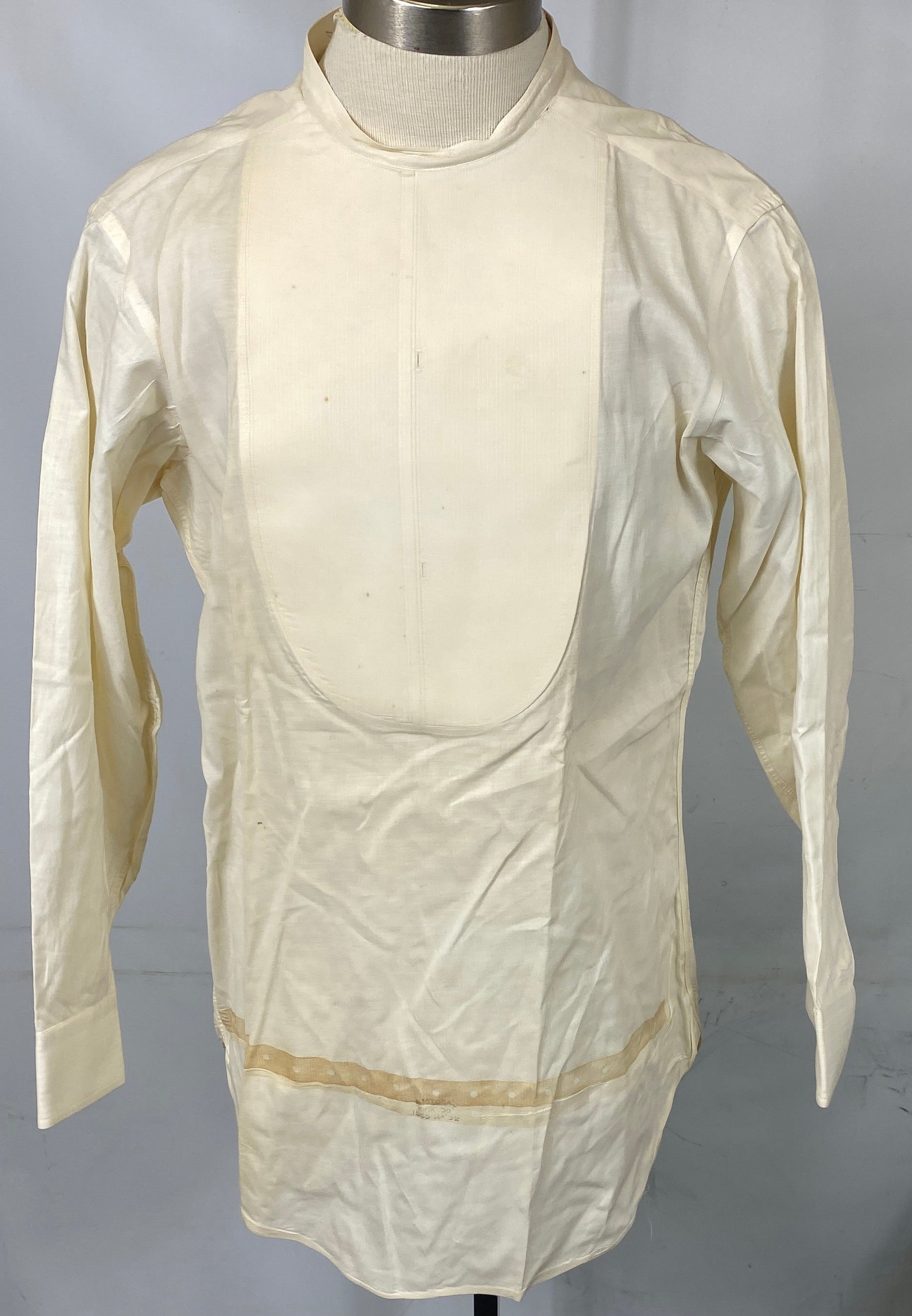 Vintage 1940's White Shirt Men's Size 14 32