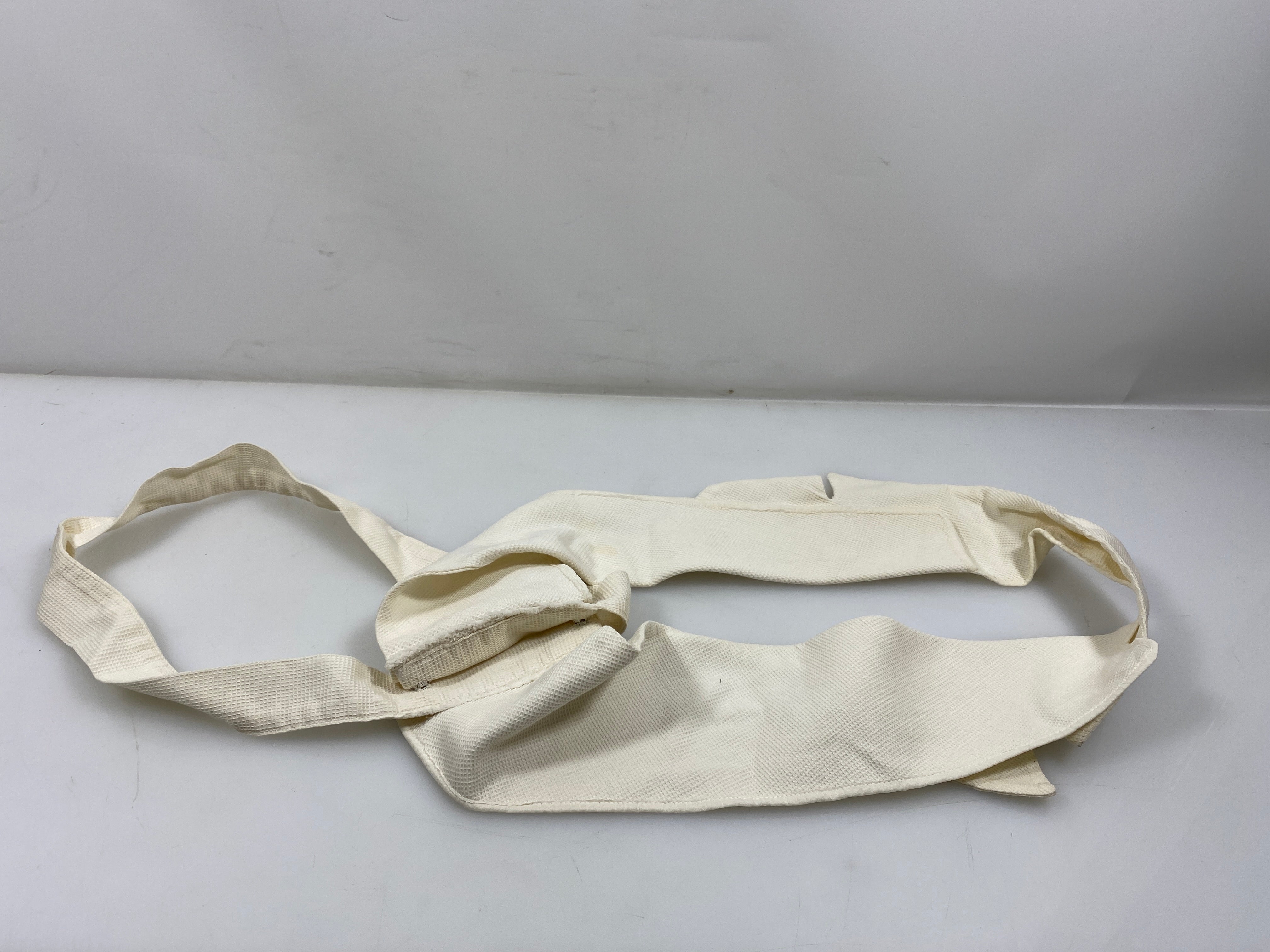 Vintage 1940s White Waffle Knit Dickie