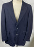 Vintage 1950s Cavalier Kauffman's Blue Pinstripe Suit Jacket, Pants and Vest Men's Size Unknown