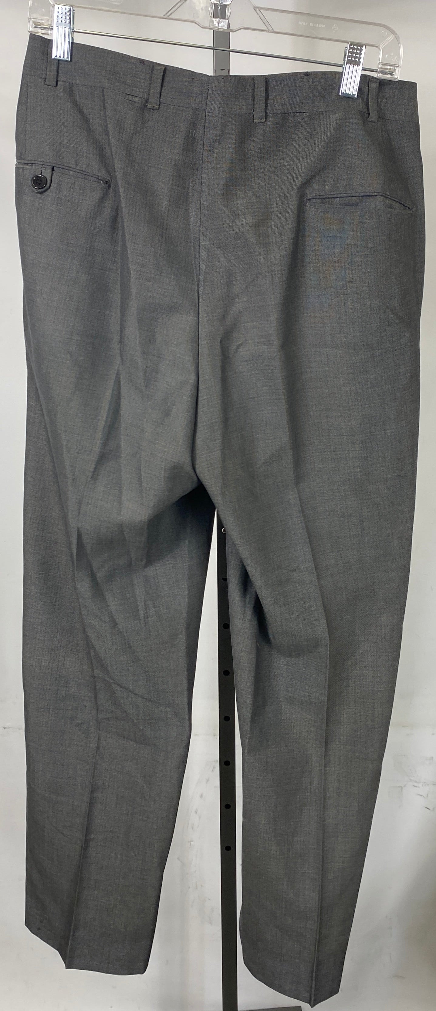Vintage 1950's Gray Pinstripe Pants Men's Size Unknown