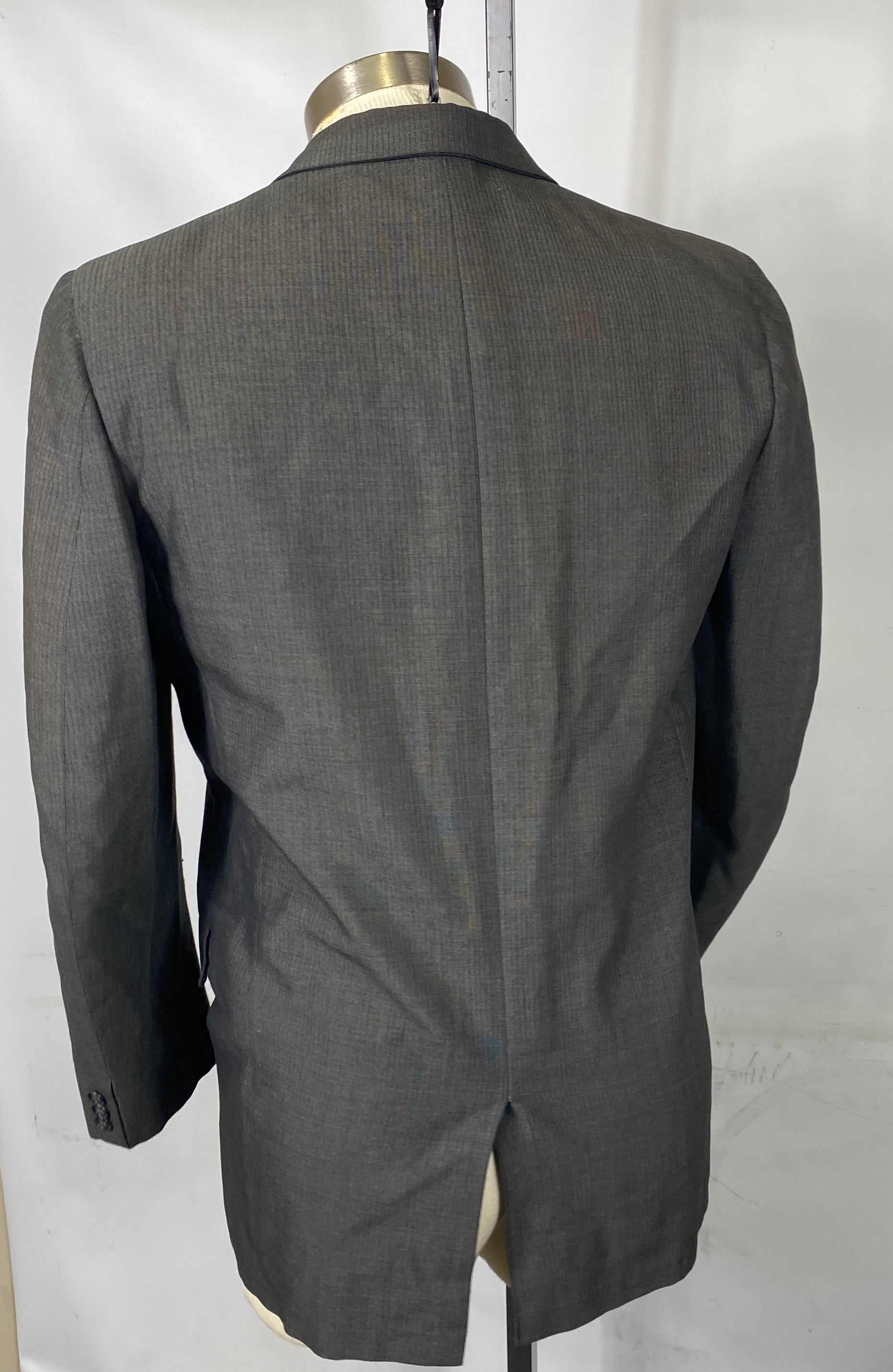 Vintage 1950's Gray Pinstripe Suit Jacket Men's Size Unknown