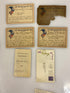 Vintage 1950s Scrapbook with letters/ephemera from 1820s Marion, OH