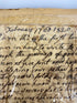 Vintage 1950s Scrapbook with letters/ephemera from 1820s Marion, OH