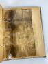 Vintage 1950s Scrapbook with letters/ephemera from 1820s Marion, OH