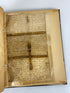Vintage 1950s Scrapbook with letters/ephemera from 1820s Marion, OH
