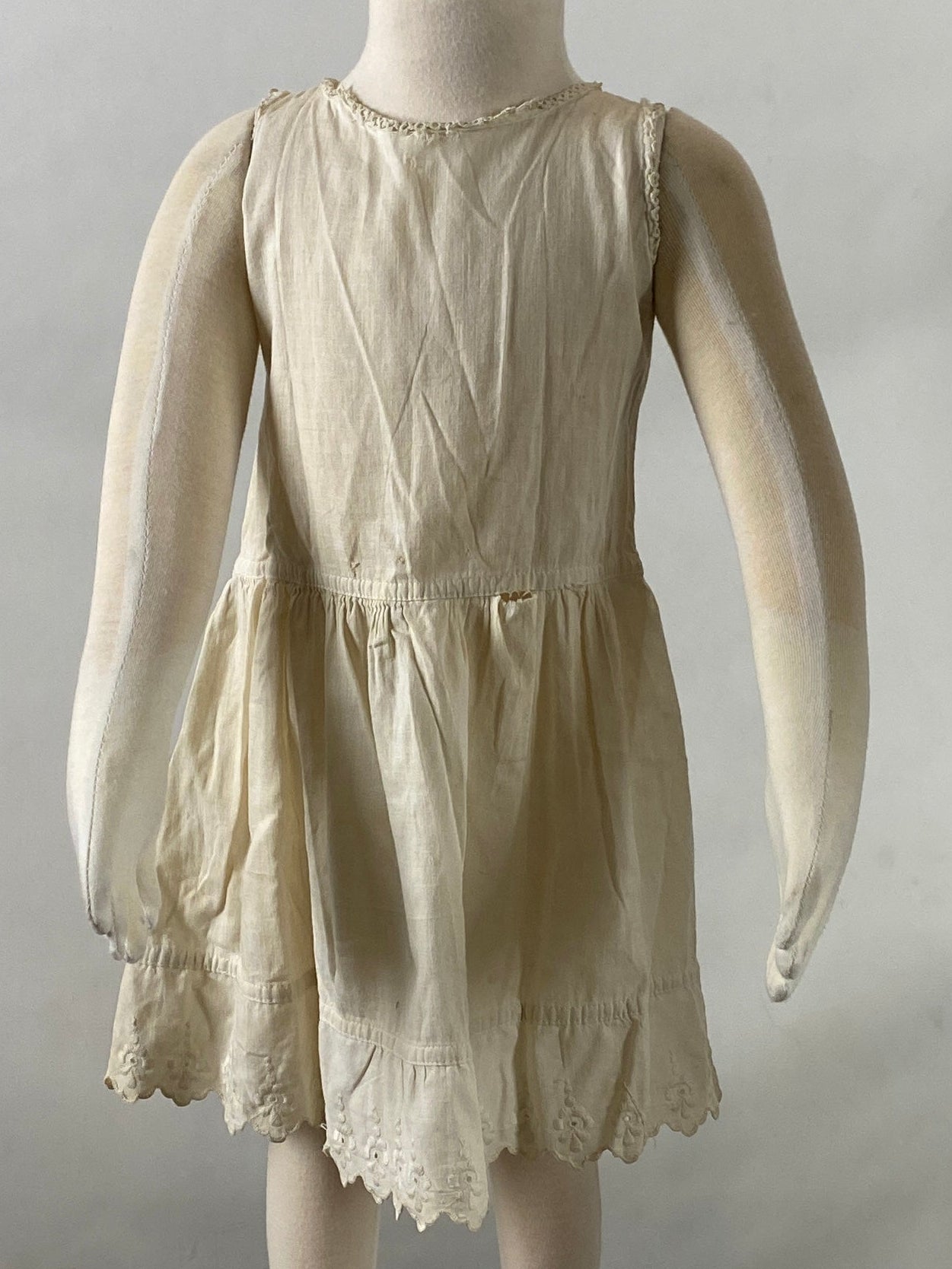 Vintage 1950's White Dress Girls Size Unknown #2