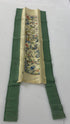 Vintage 1960s Ornamental Fabric Depicting a Nature Scene