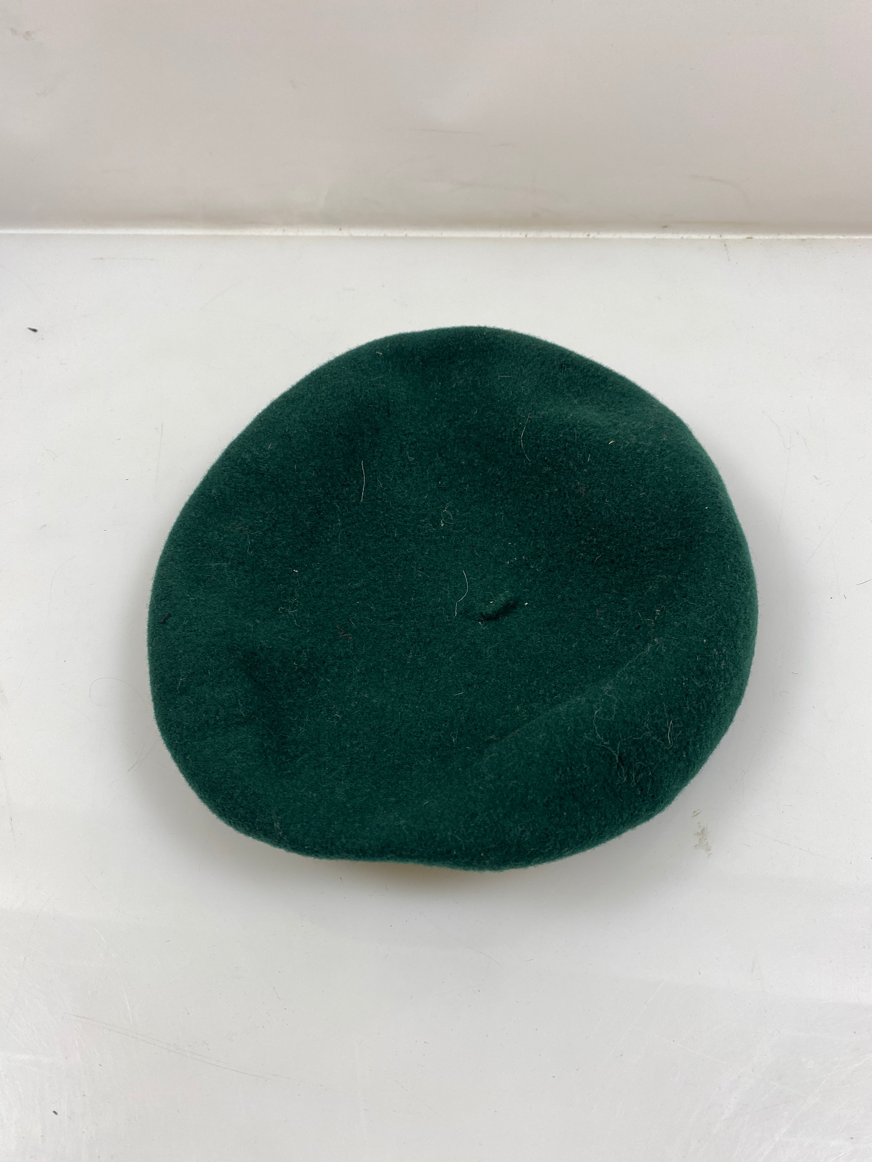 Vintage 1970s Green "Girl Scouts" Beret