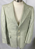 Vintage 1970's Marx-Haas Clothing Green Pinstripe Suit Jacket Men's Size Unknown