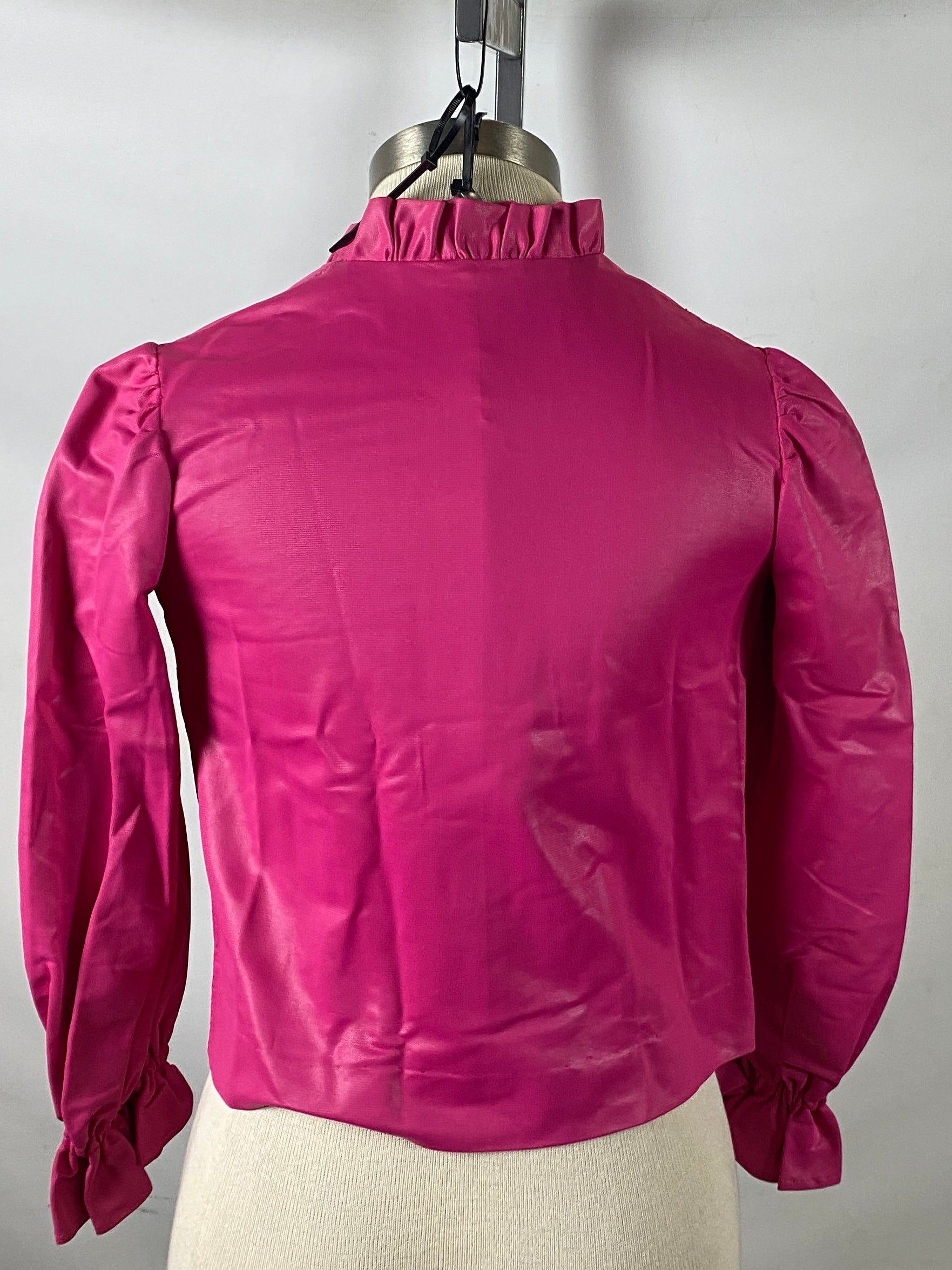 Vintage 1970s Pink Blouse Girls Size Unknown