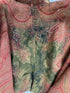 Vintage 1970s Red Paisley Patterned Fabric