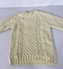 Vintage 1970's White Knitted Sweater