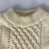 Vintage 1970's White Knitted Sweater