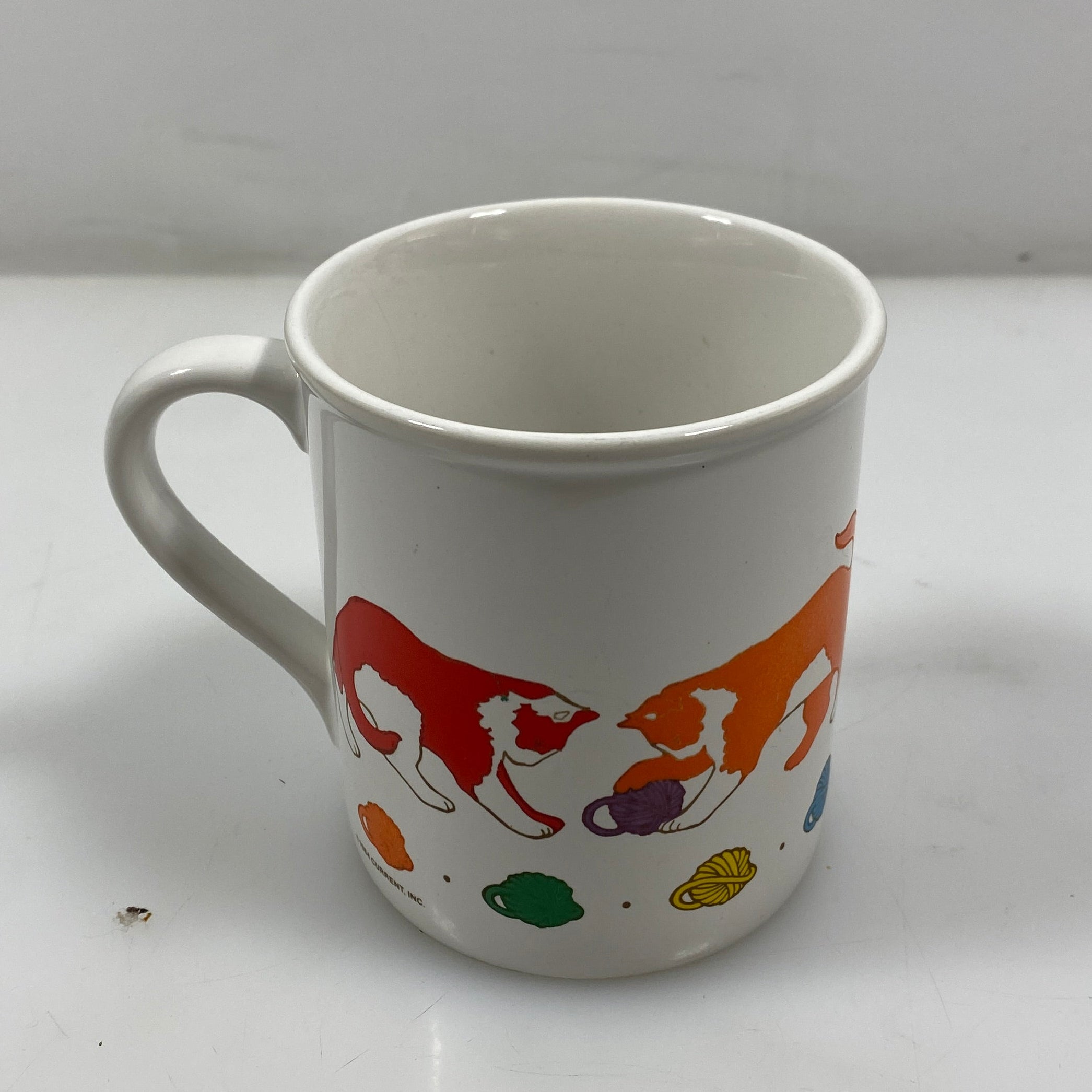 Vintage 1984 Current INC Kittens Coffee Cup