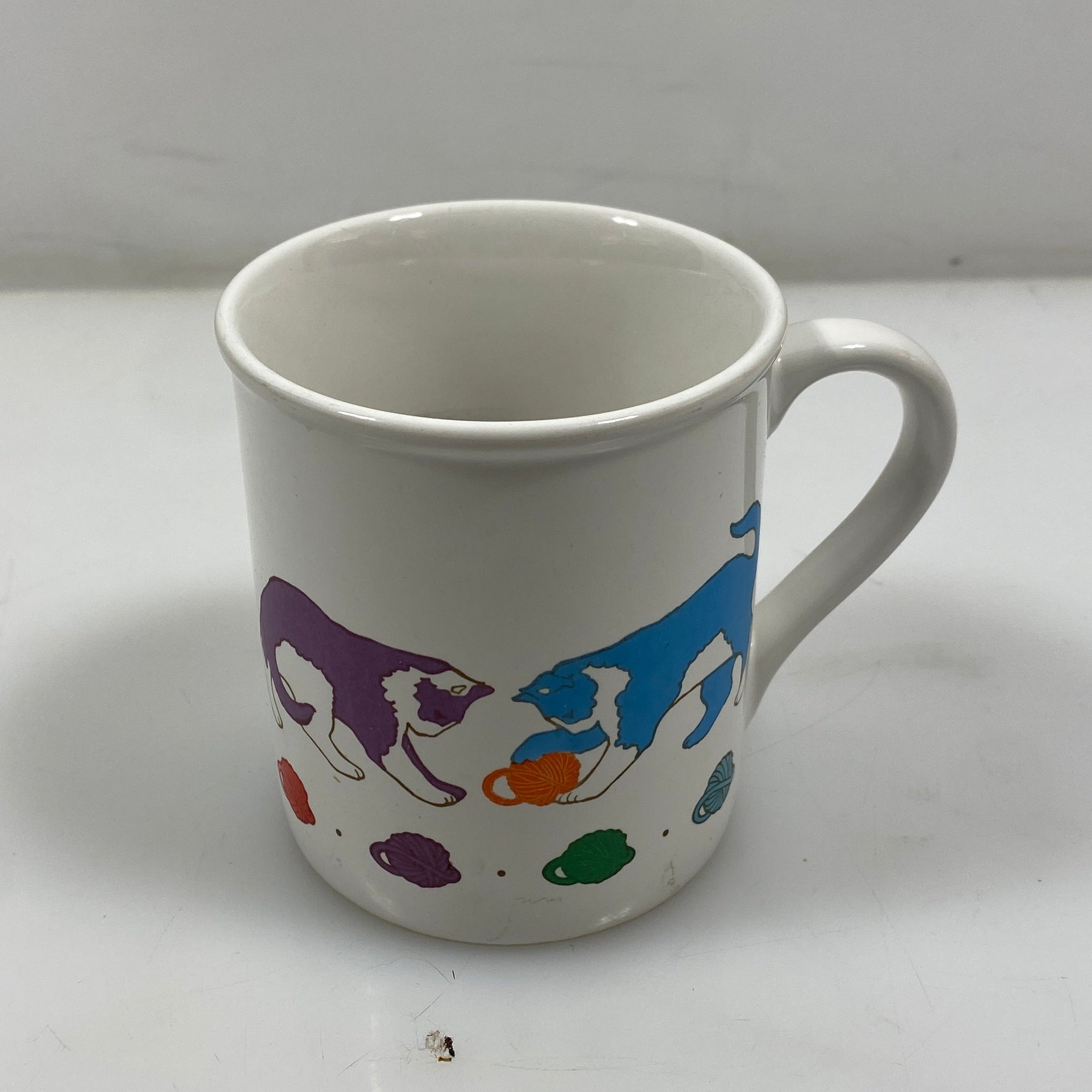 Vintage 1984 Current INC Kittens Coffee Cup