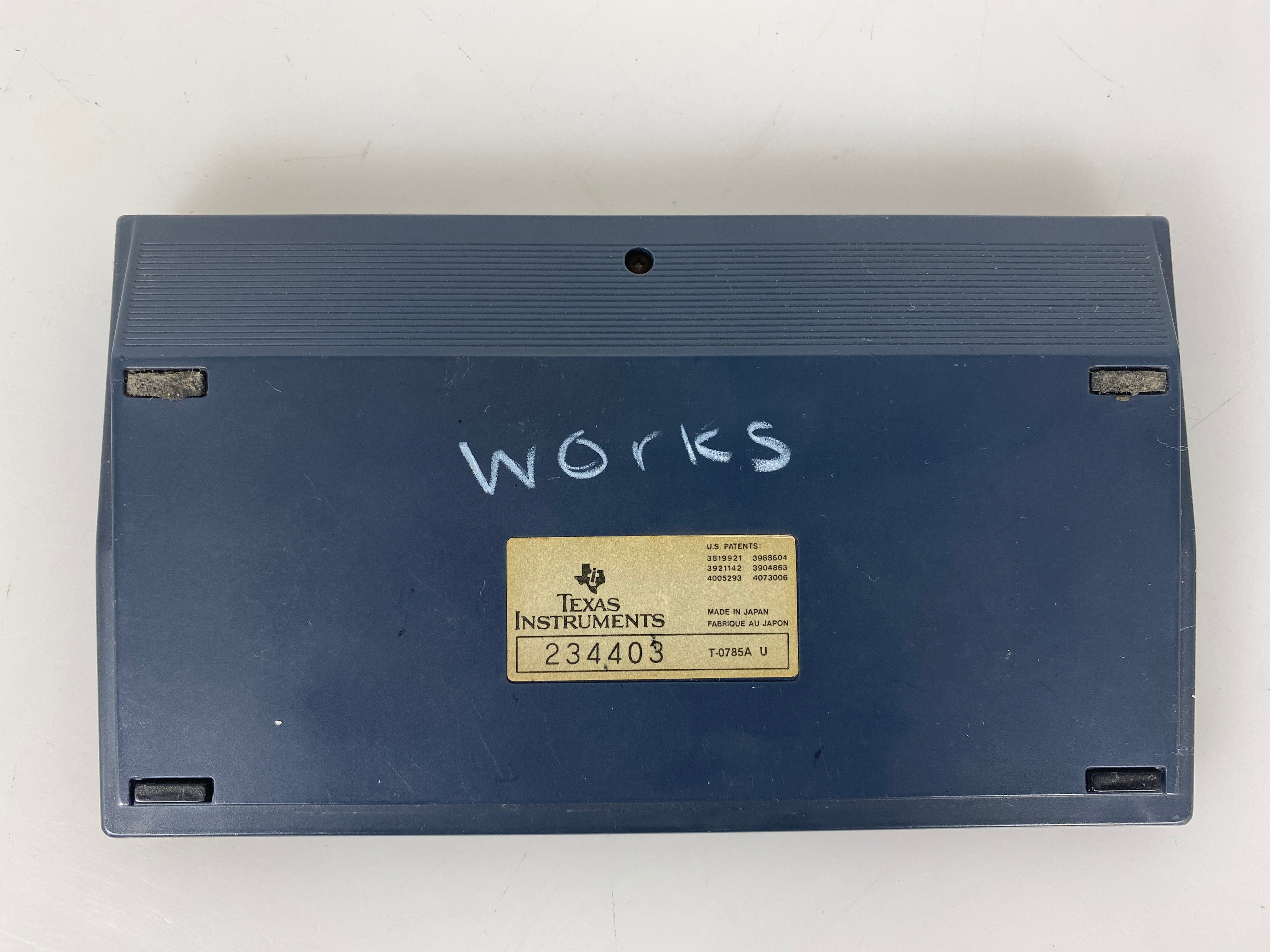 Vintage 1984 Texas Instruments TI-35 Galaxy Solar Calculator