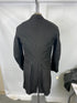 Vintage 30's Black Wool Dress Coat