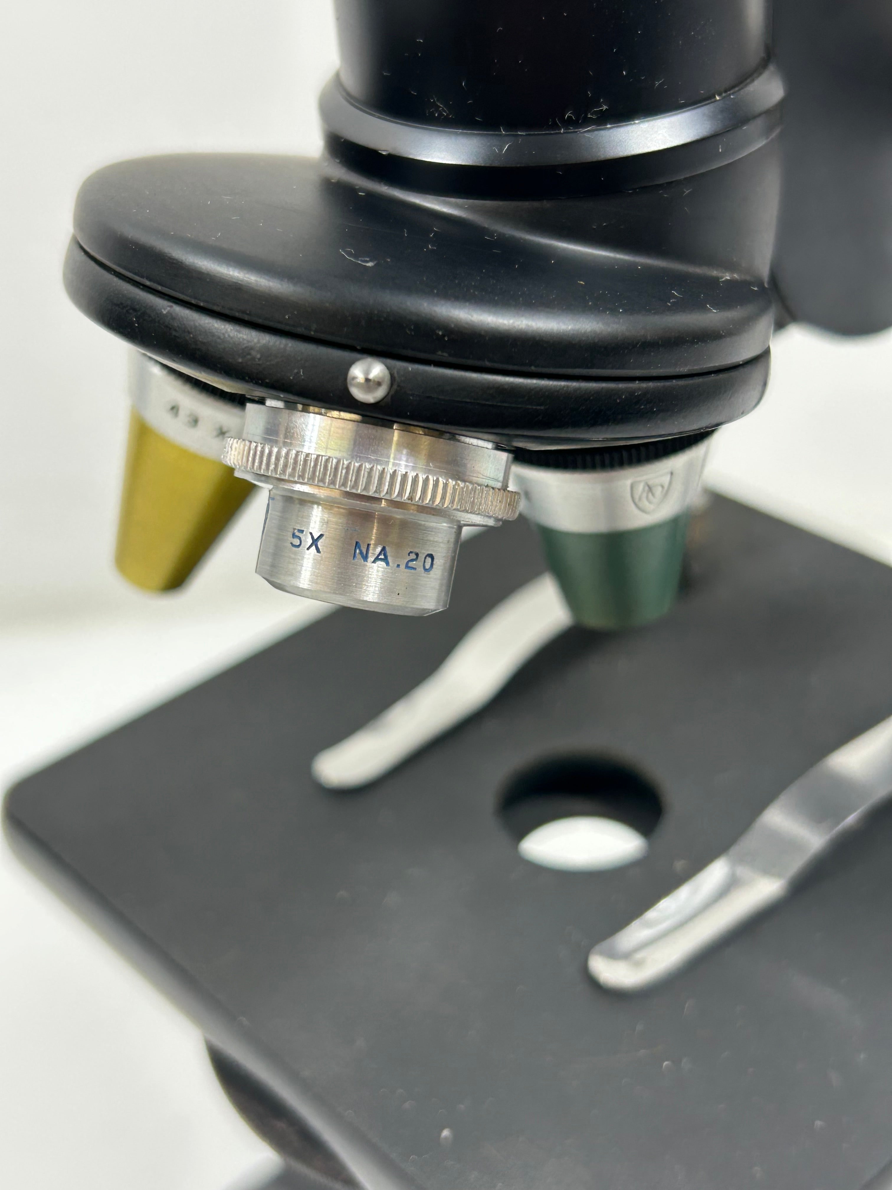 Vintage American Optical Spencer Monocular Microscope