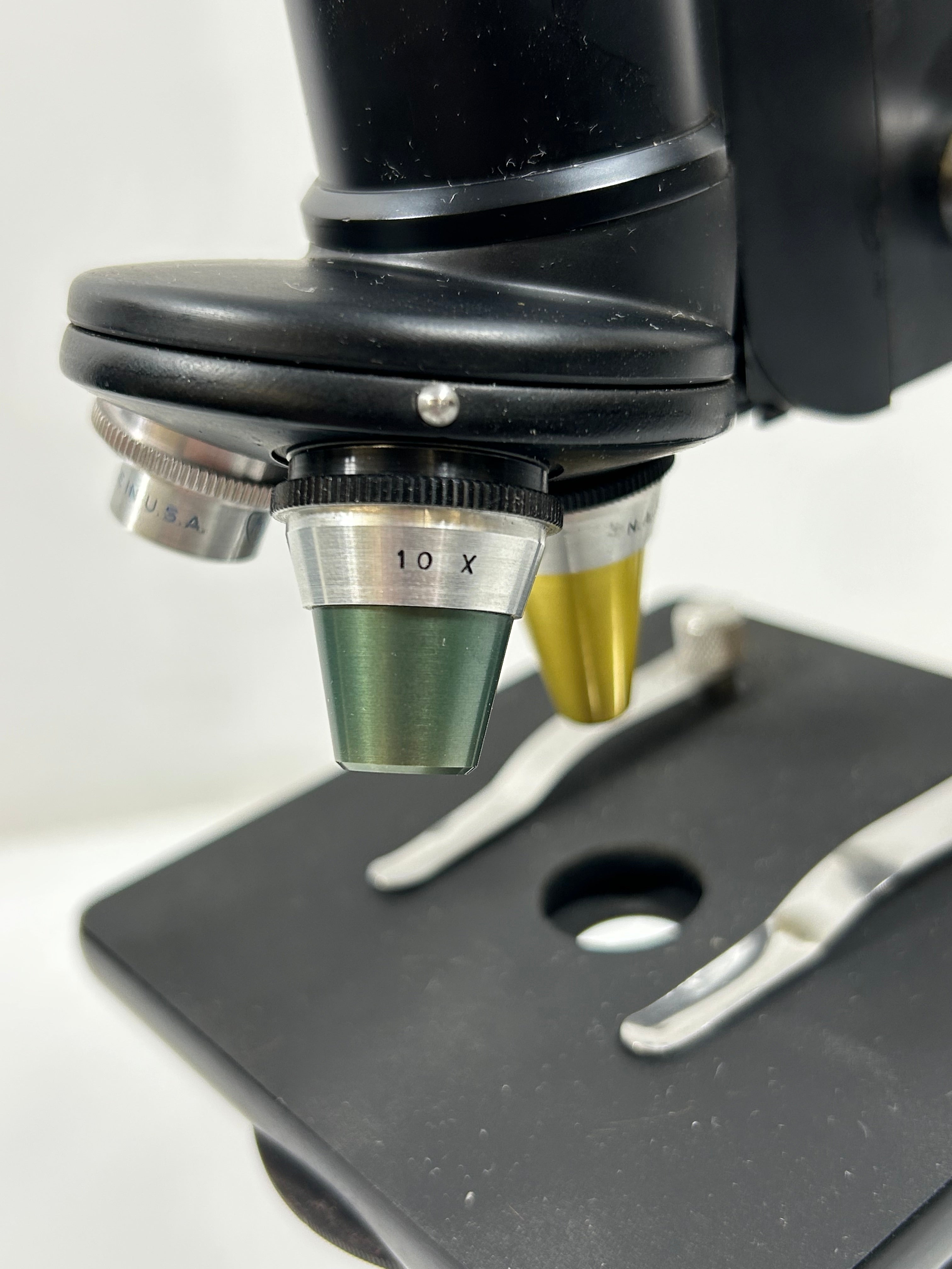 Vintage American Optical Spencer Monocular Microscope