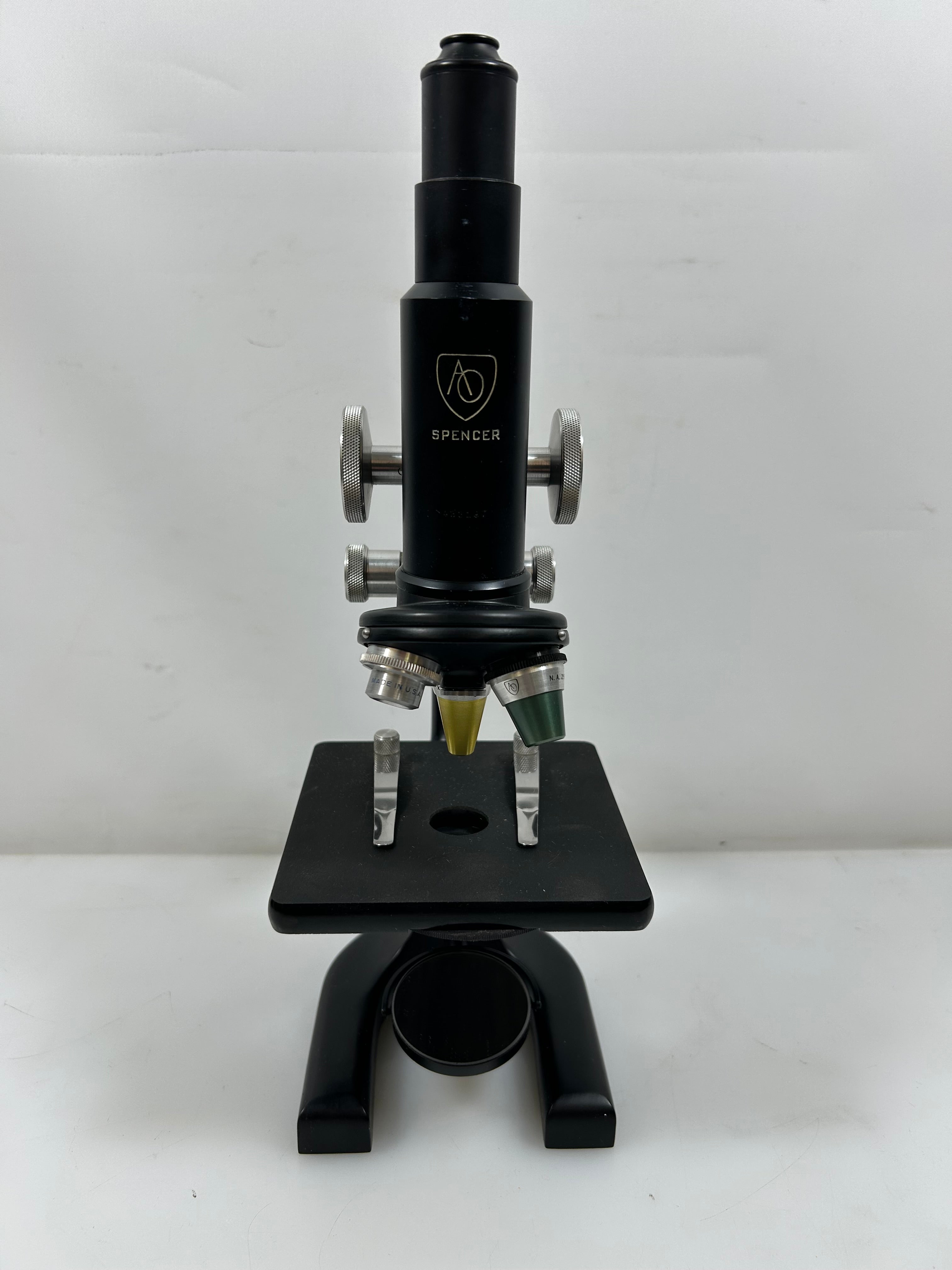 Vintage American Optical Spencer Monocular Microscope