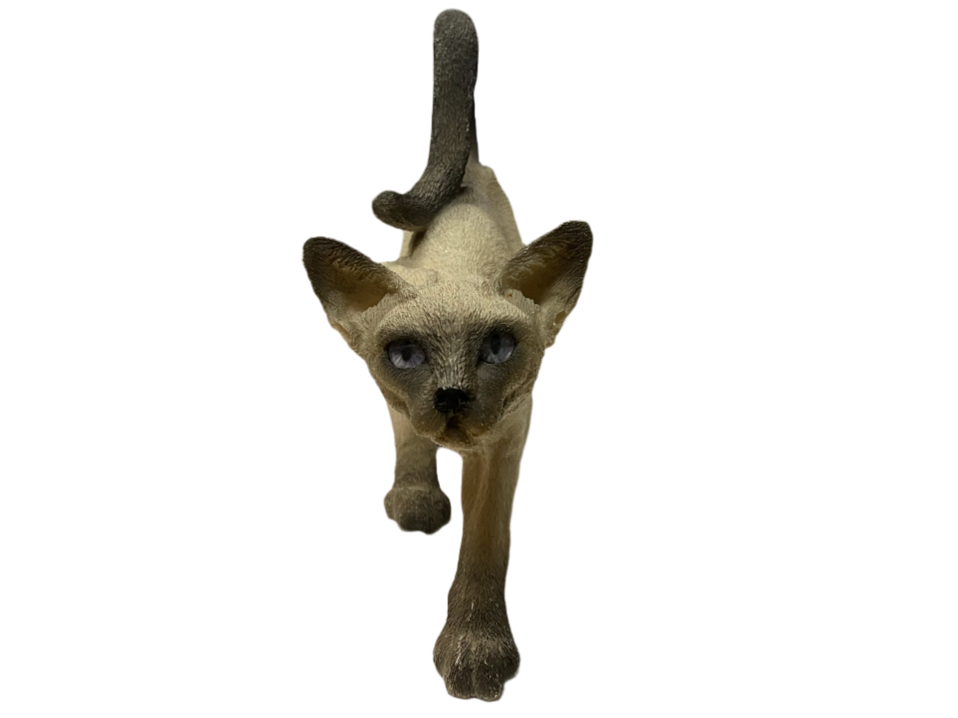 Vintage Animal Classics Resin Siamese Cat Figurine