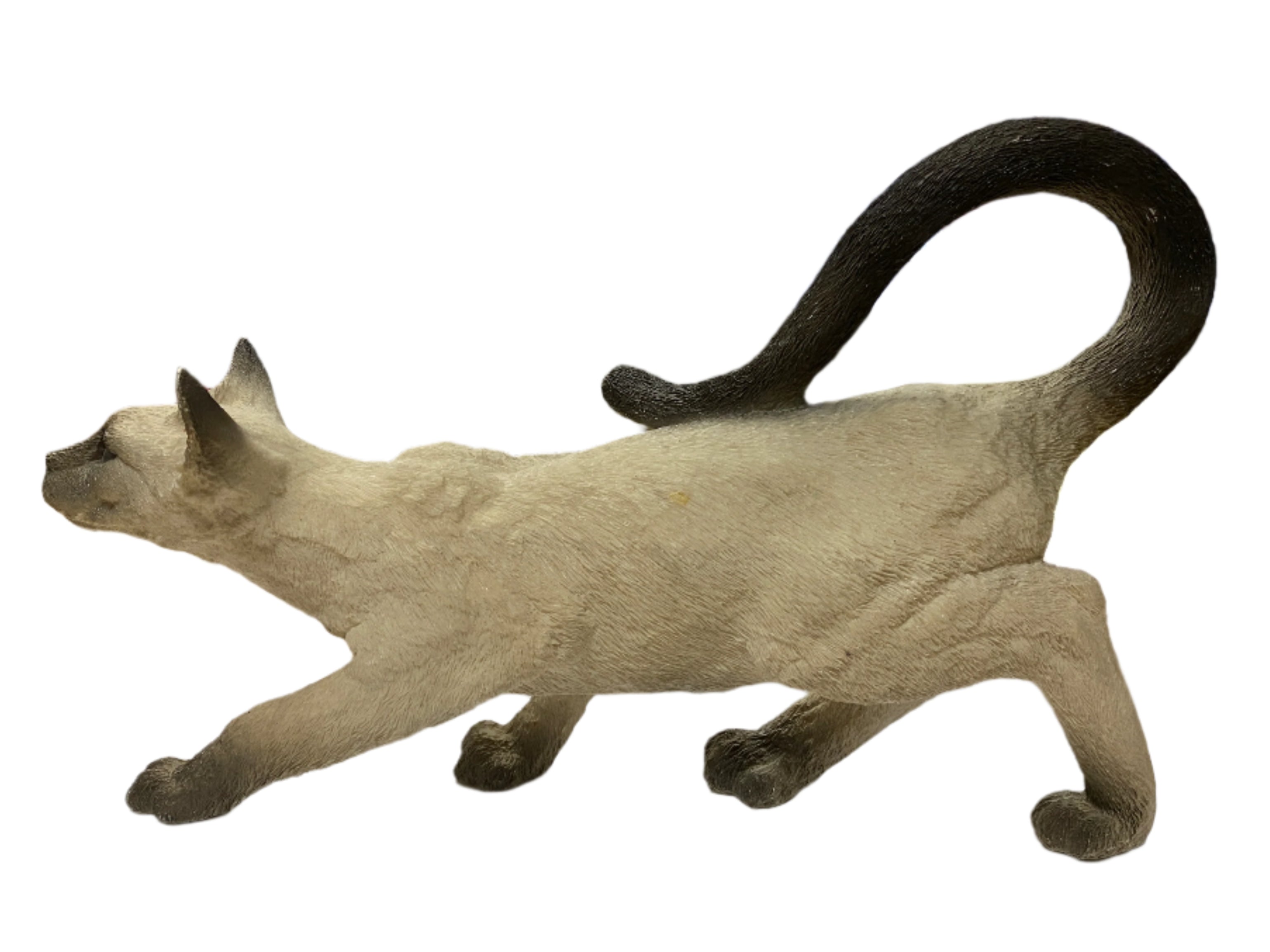 Vintage Animal Classics Resin Siamese Cat Figurine