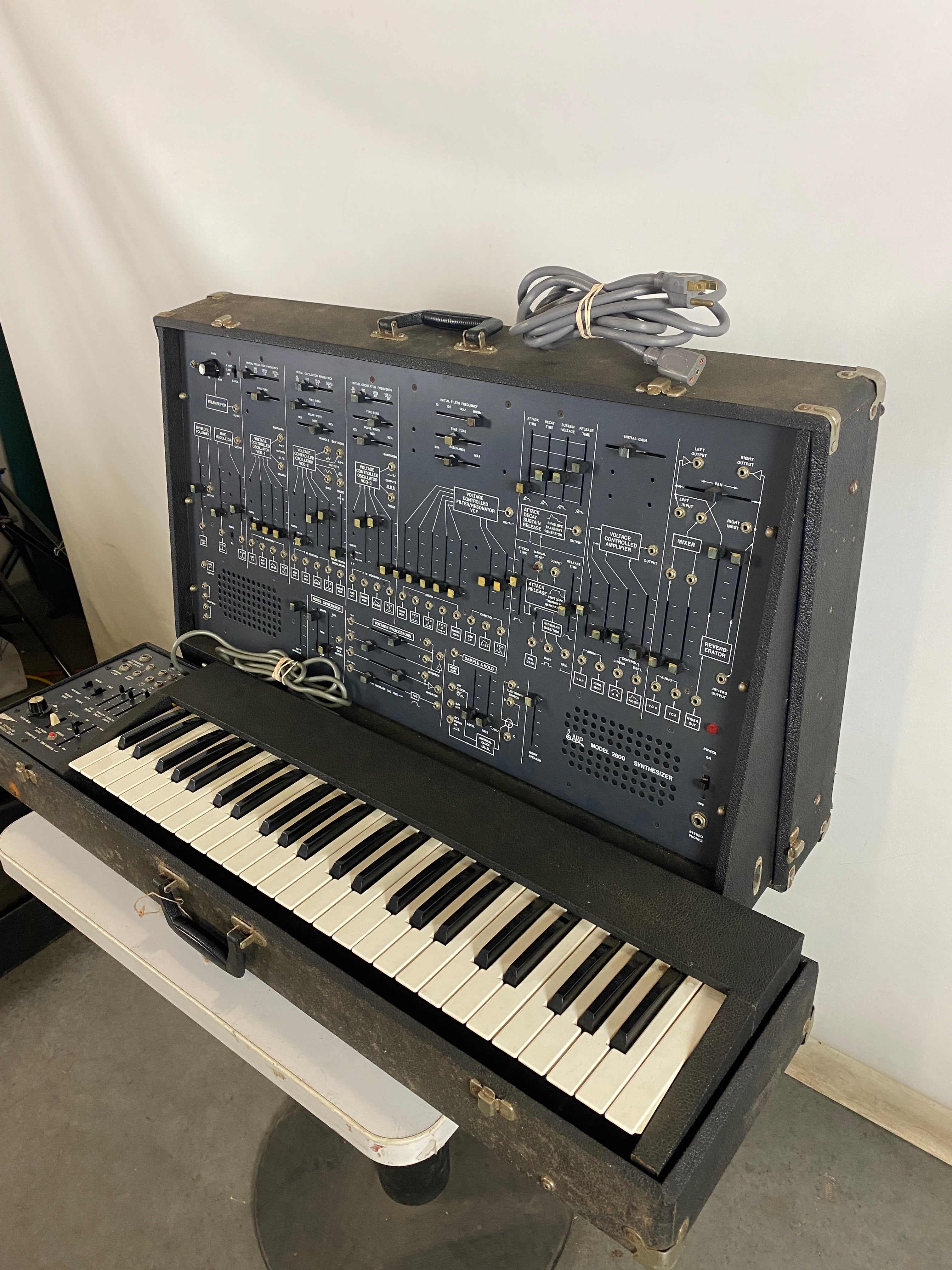 Vintage ARP Synthesizer and Duophonic Keyboard 1975