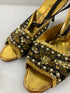 Vintage Beaded Heeled Shoes