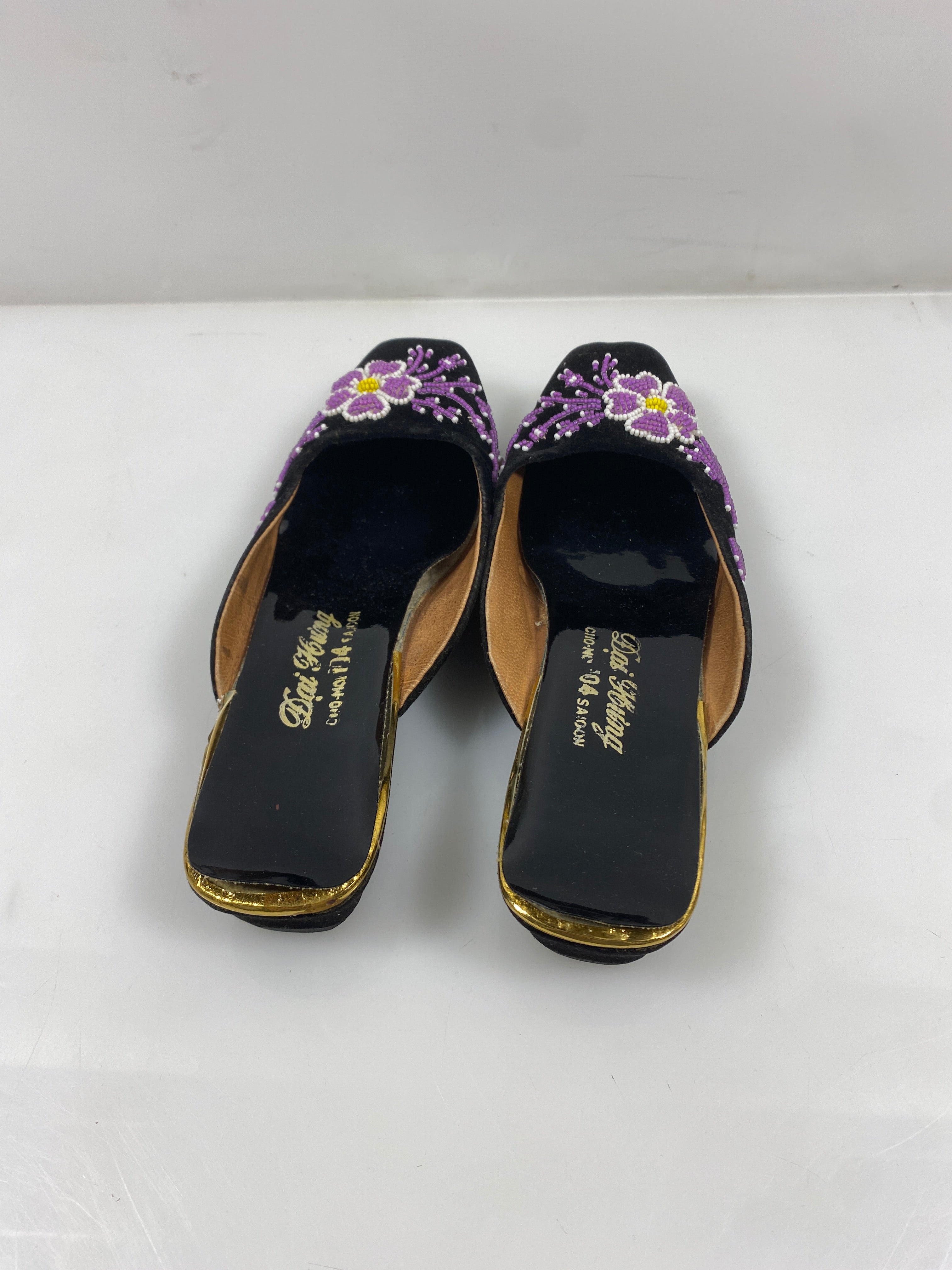 Vintage Beaded Shoes