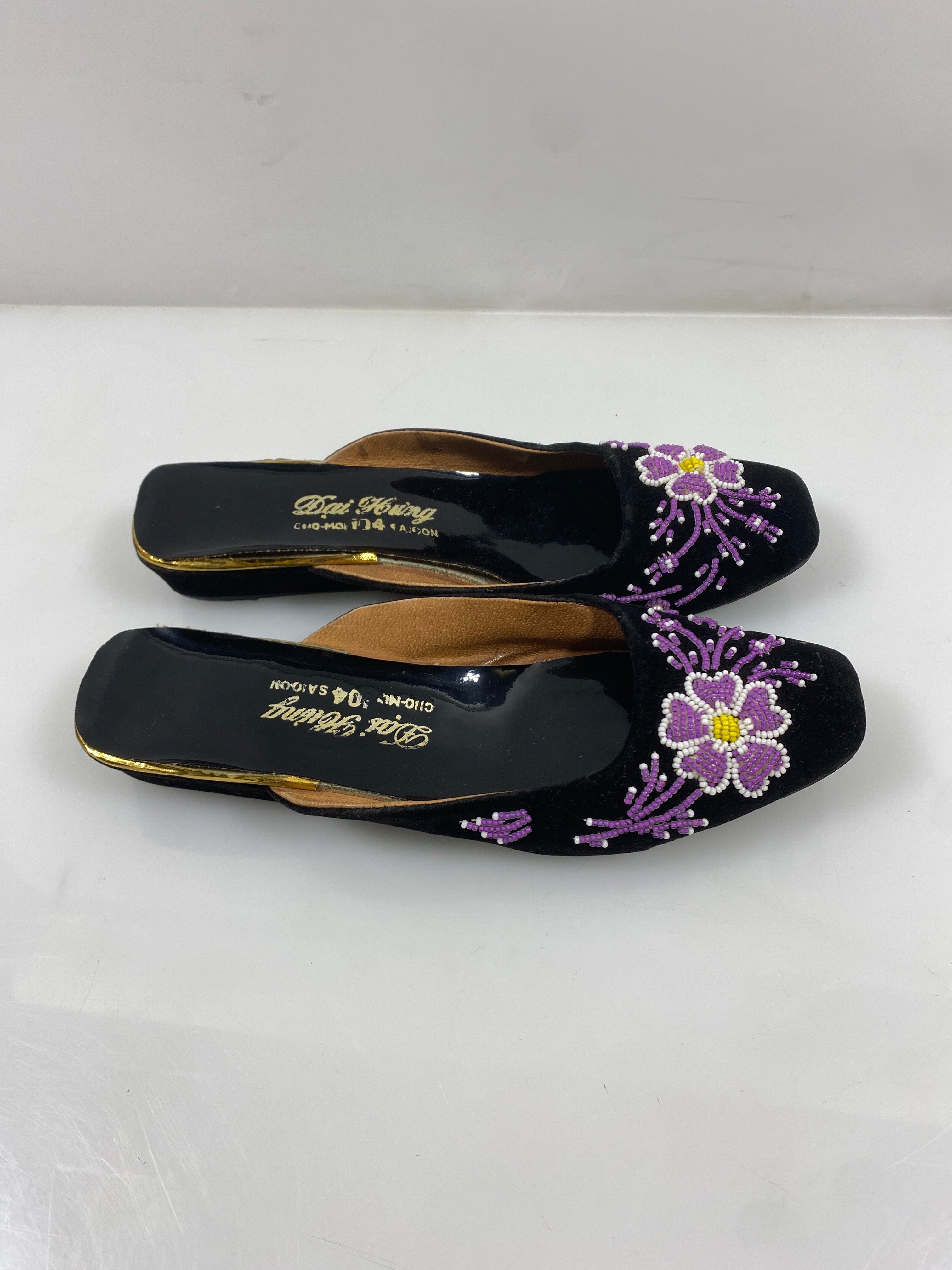 Vintage Beaded Shoes