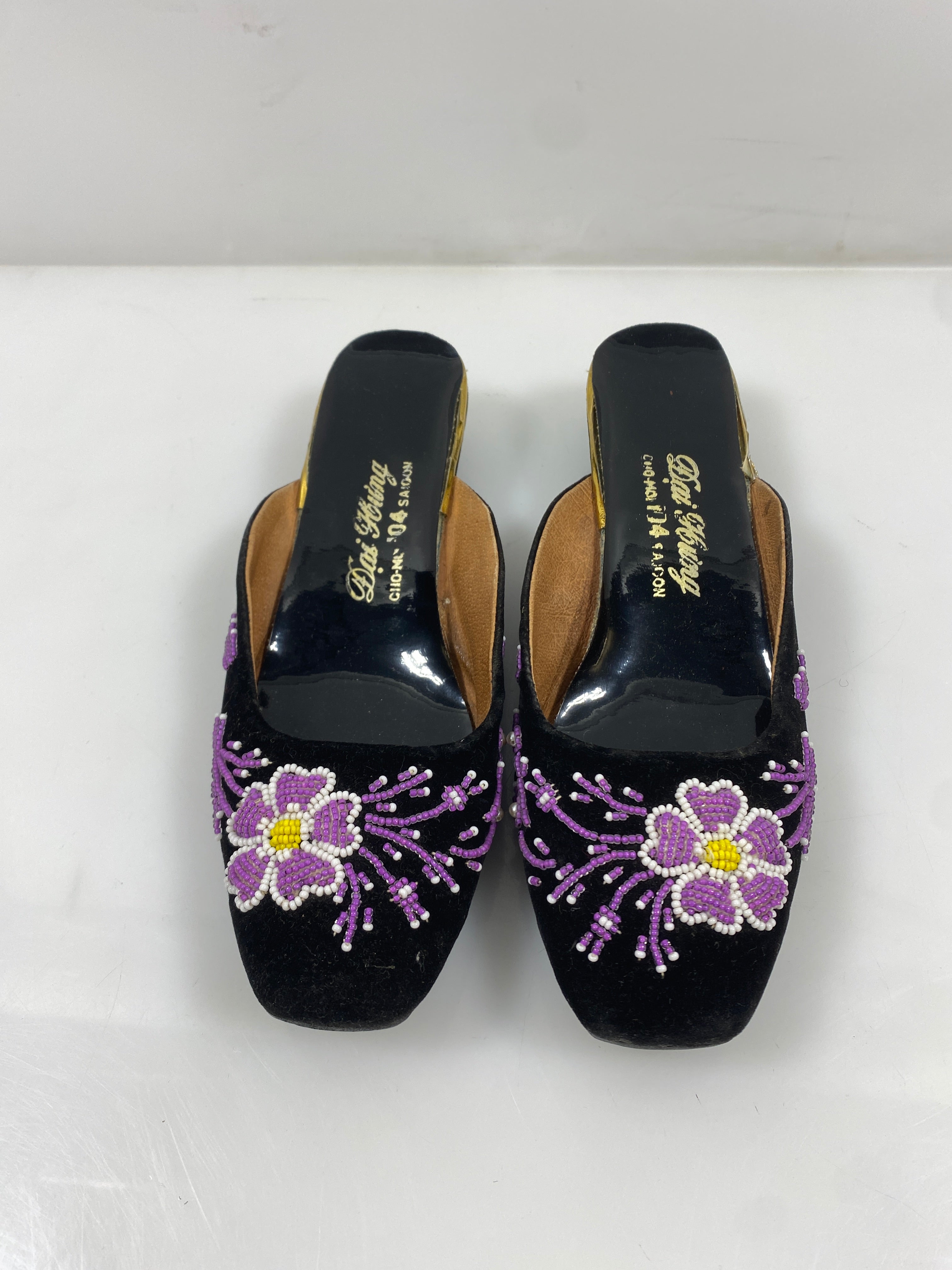 Vintage Beaded Shoes