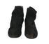 Vintage Black Faux Fur Lined Heeled Boots Women's Size 6
