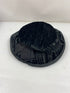 Vintage Black Moire Velvet Hat