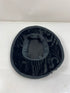 Vintage Black Moire Velvet Hat